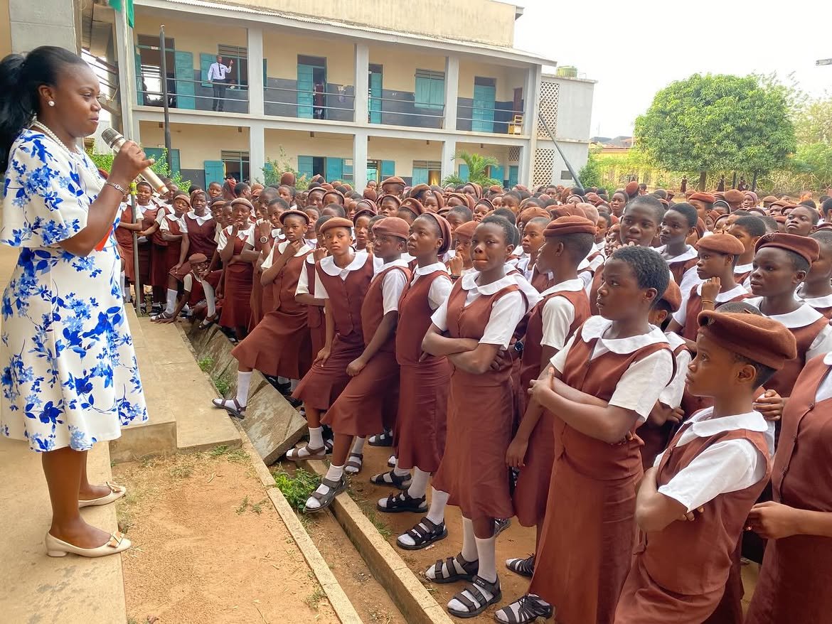 Crowned Pillars Foundation activity at St Teresa